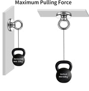 Salvage 60KG Recovery Magnet Hook Countersunk Hole Eyebolt Treasure Hunting Fishing V324-MAG-D42