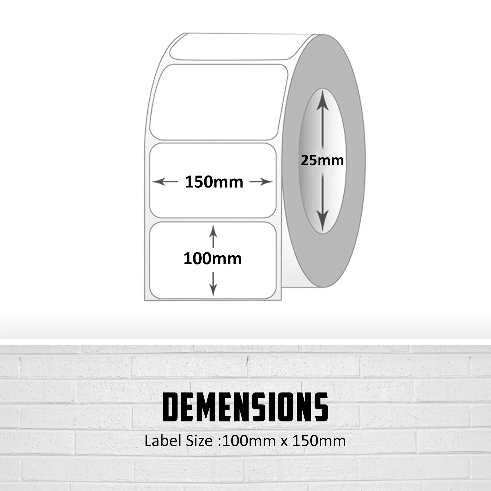 3 rolls 100x150mm 4x6 900 Labels Shipping Label Fastway eParcel Aaramex Couriers Please V324-OF-LB114790-X3