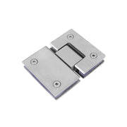Shower Glass Door Gate Hinge 304 Stainless Steel 180 Degrees Polished Chrome Finish V324-SDHINGE-180