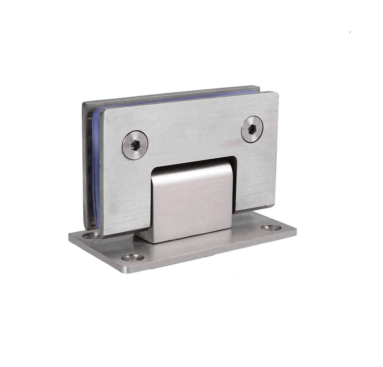 90 Degree Glass Door Cupboard Showcase Cabinet Clamp Glass Shower Doors Hinge 304 Steel V324-SDHINGE-90