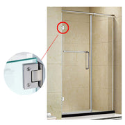 90 Degree Glass Door Cupboard Showcase Cabinet Clamp Glass Shower Doors Hinge 304 Steel V324-SDHINGE-90