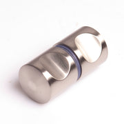 Shower Glass Door Knob Bathroom Back-to-Back Handle Pull 304 Brushed V324-SDKONB-HMR