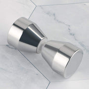 Shower Glass Door Knob Bathroom Round Back-to-Back Handle Pull 304 Brushed Nickel V324-SDKONB-T