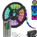 5050 RGB LED Strip Lights Waterproof SMD 300 IP65 5m 12V 44key IR Controller V324-SF-LEDS