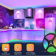 5050 RGB LED Strip Lights Waterproof SMD 300 IP65 5m 12V 44key IR Controller V324-SF-LEDS