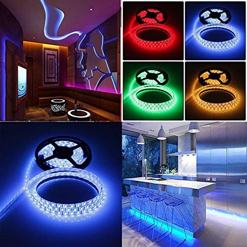 5050 RGB LED Strip Lights Waterproof SMD 300 IP65 5m 12V 44key IR Controller V324-SF-LEDS