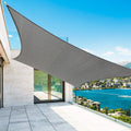 2m x 3m Grey Rectangle Sun Shade Sails for Patios Sun UV Outdoor Canopy Backyard Sunshades V324-SHADEREC-GREY-2X3