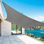 2m x 3m Grey Rectangle Sun Shade Sails for Patios Sun UV Outdoor Canopy Backyard Sunshades V324-SHADEREC-GREY-2X3