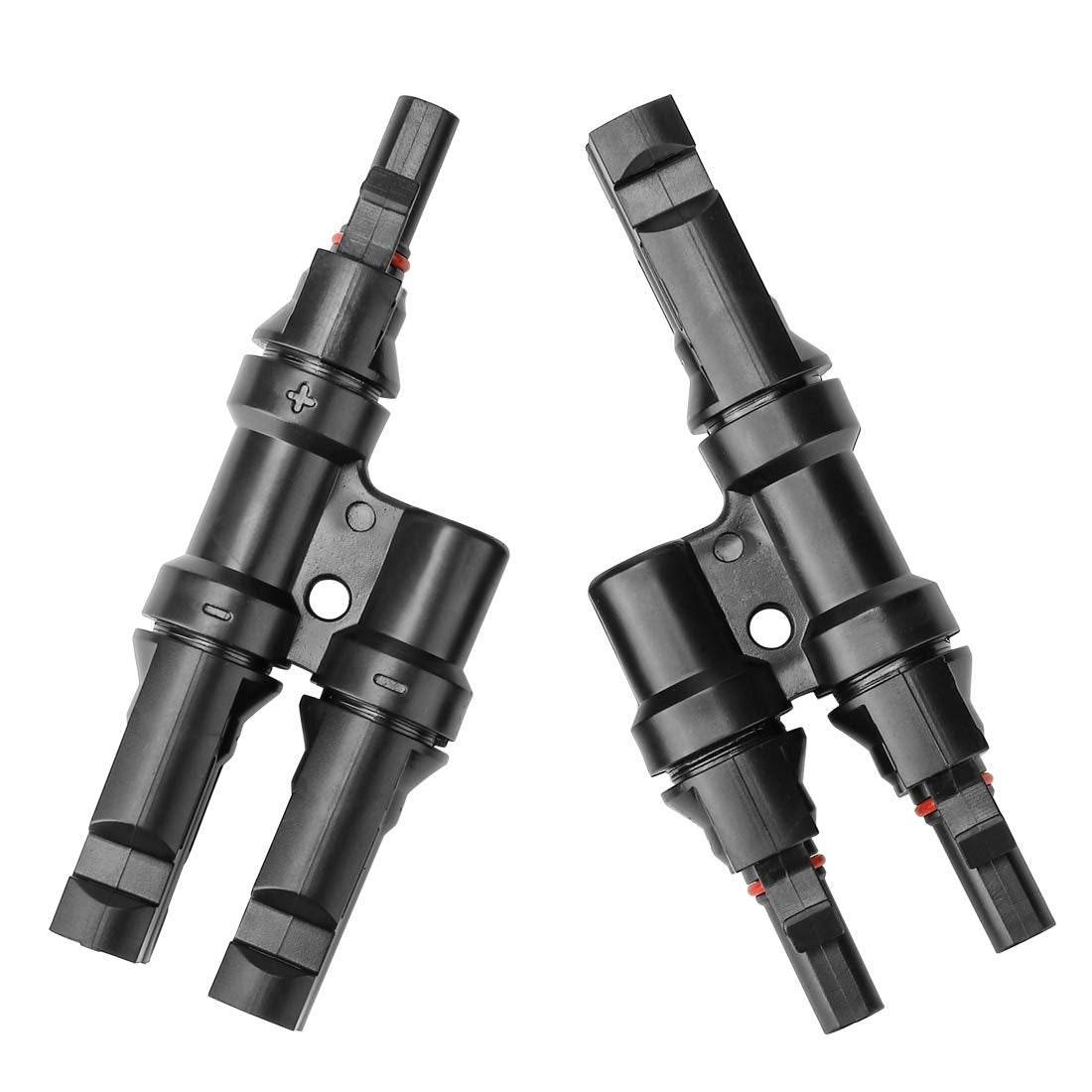 1 Pair 2 To 1 2 branch Waterproof T Branch Cable Connectors Solar PV Panel Connector Male & Female V324-SONACONN-2P