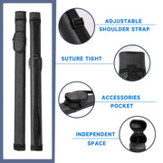 80cm Billiard Cue Cases 1x1 Deluxe Hard Billiard Pool Cue Stick Carrying Case Pool Billiards V324-SP-CCASE80CM