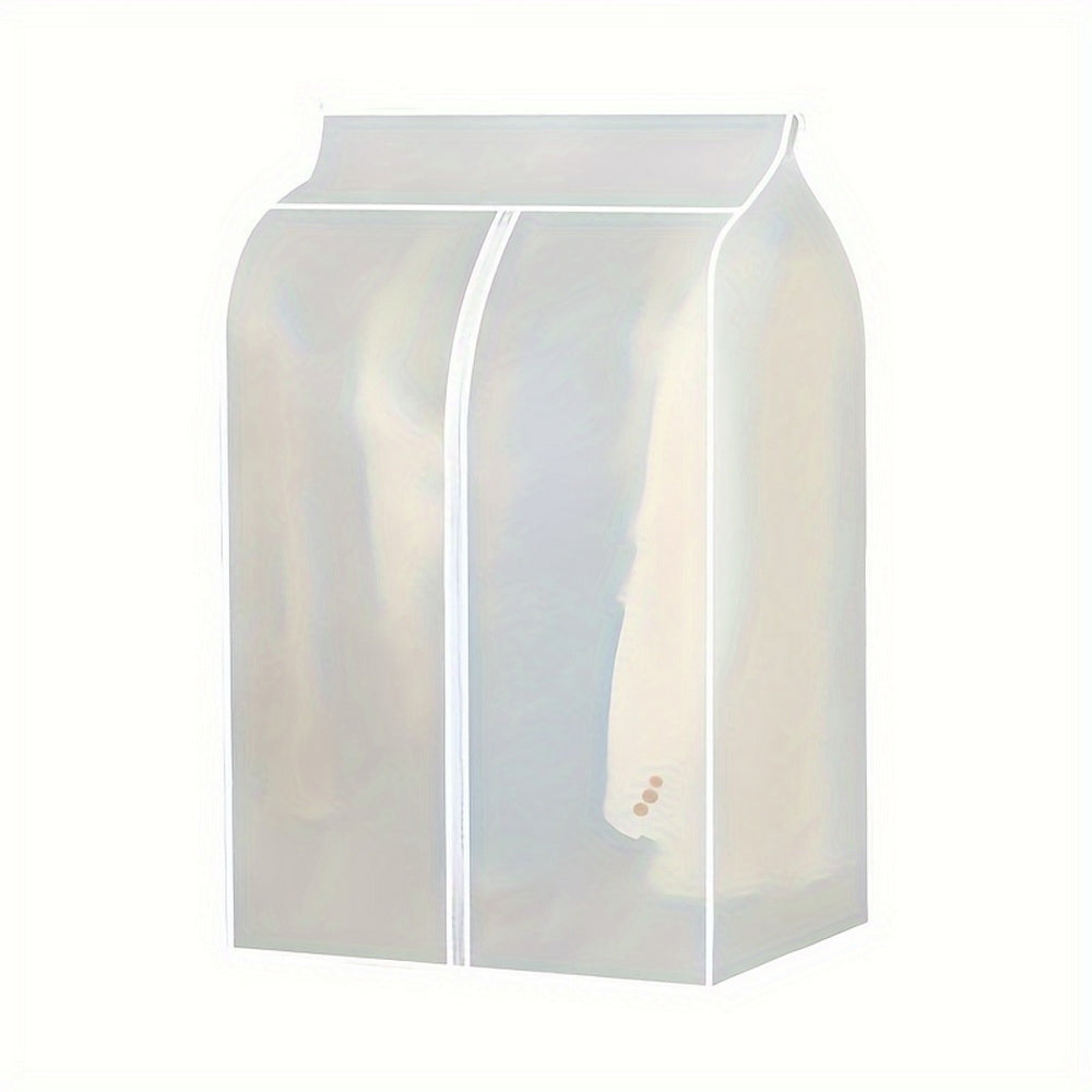 90cm Clothes Dust Cover Wardrobe Cloth Cover Clothes Storage Bag For Garments Suits Dresses Coats V324-STOBAGCLEAR-90CM