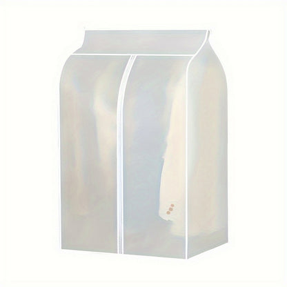 90cm Clothes Dust Cover Wardrobe Cloth Cover Clothes Storage Bag For Garments Suits Dresses Coats V324-STOBAGCLEAR-90CM