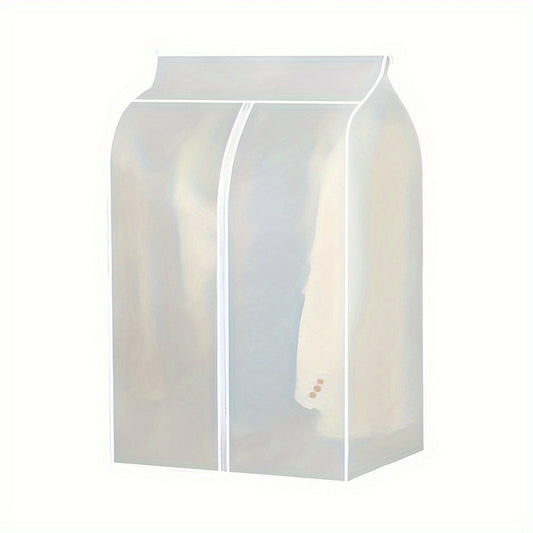 90cm Clothes Dust Cover Wardrobe Cloth Cover Clothes Storage Bag For Garments Suits Dresses Coats V324-STOBAGCLEAR-90CM