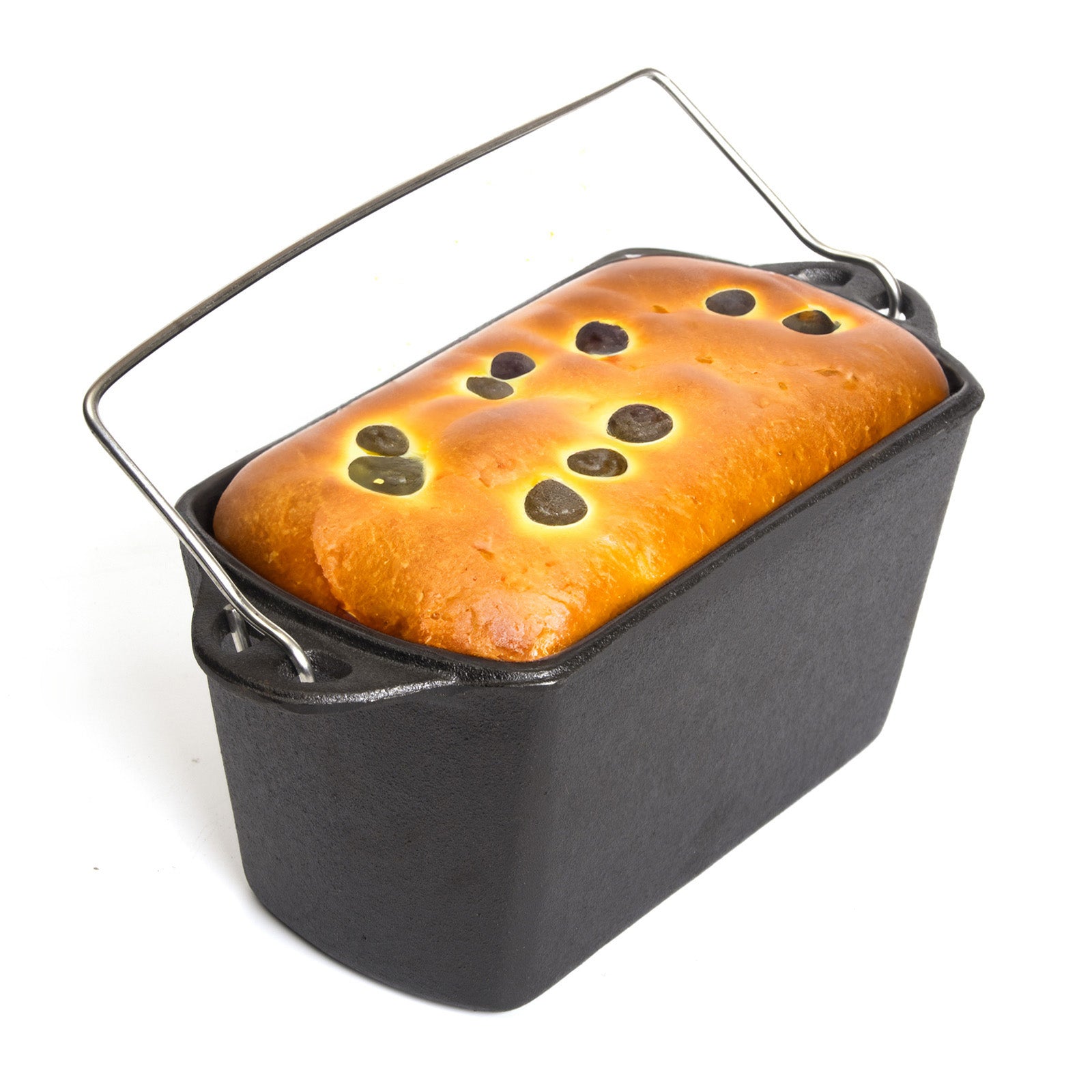 Cast Iron Bread Pan with Lid Non-Stick, Durable Loaf Pan for Perfect Baking V324-TSD-SINBREPOT