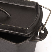 Cast Iron Bread Pan with Lid Non-Stick, Durable Loaf Pan for Perfect Baking V324-TSD-SINBREPOT