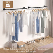 97cm Clothing Racks for Hanging Clothes Garment Rack Industrial Pipe clothes Rack Drying Rack V324-WCLOTHRACK-91CM