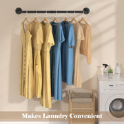 97cm Clothing Racks for Hanging Clothes Garment Rack Industrial Pipe clothes Rack Drying Rack V324-WCLOTHRACK-91CM