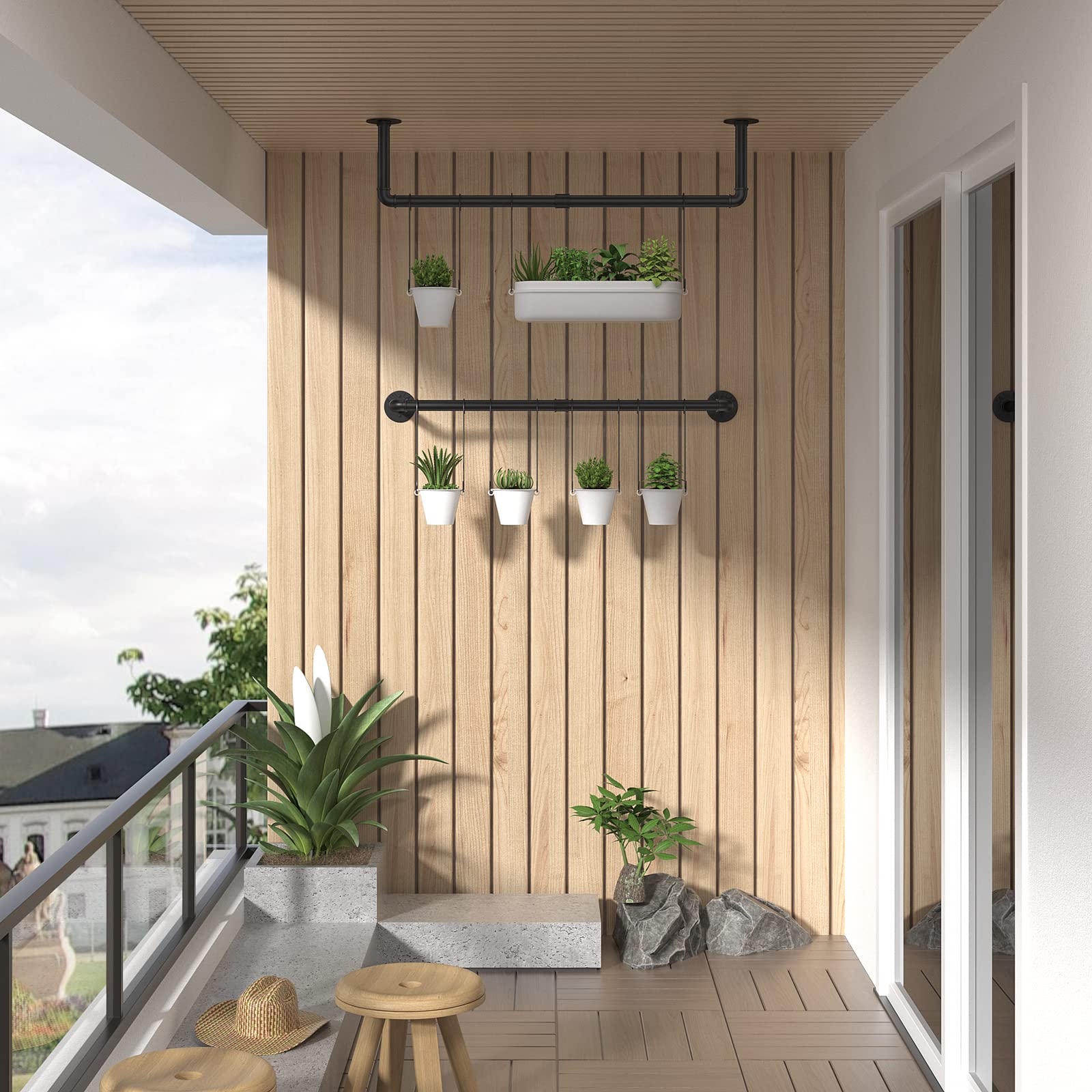 97cm Clothing Racks for Hanging Clothes Garment Rack Industrial Pipe clothes Rack Drying Rack V324-WCLOTHRACK-91CM