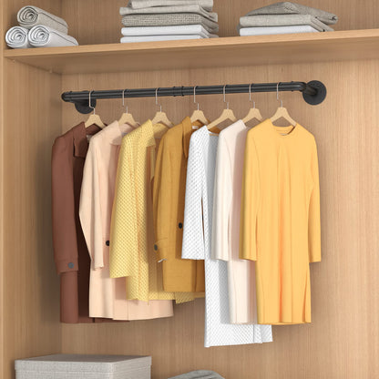 97cm Clothing Racks for Hanging Clothes Garment Rack Industrial Pipe clothes Rack Drying Rack V324-WCLOTHRACK-91CM