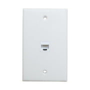 Ethernet Wall Plate 1 Port Cat6 Ethernet Cable Wall Plate Adapter V324-WP2XC6-1RJ45WP