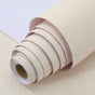 61cm x 10m beige Wallpaper Decor Faux Grasscloth Paper Wall Paper Self Adhesive Removable V324-WPKHAKI-10M