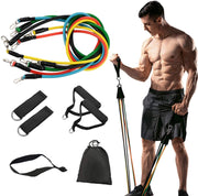 11 Pack Resistance Bands Stackable Exercise Bands Home Workouts Physical Therapy Gym Training V324-YBAND-11PC