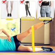 5 Pcs Resistance Bands Exercise Bands Resistance Bands Set Workout Bands Leg Yoga Bands V324-YBAND-5PC