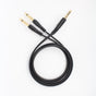 1.5m Gold Plated 6.35mm Male to 2x 6.35mm Male Mono Y Splitter Audio Cable V324-YPX054