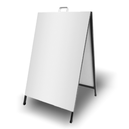 Black Powder Coated Steel A-Board Sign 60X90cm V337-A6090