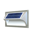 Solar Step Light - Warm White with Silver Case V341-SSGL-03