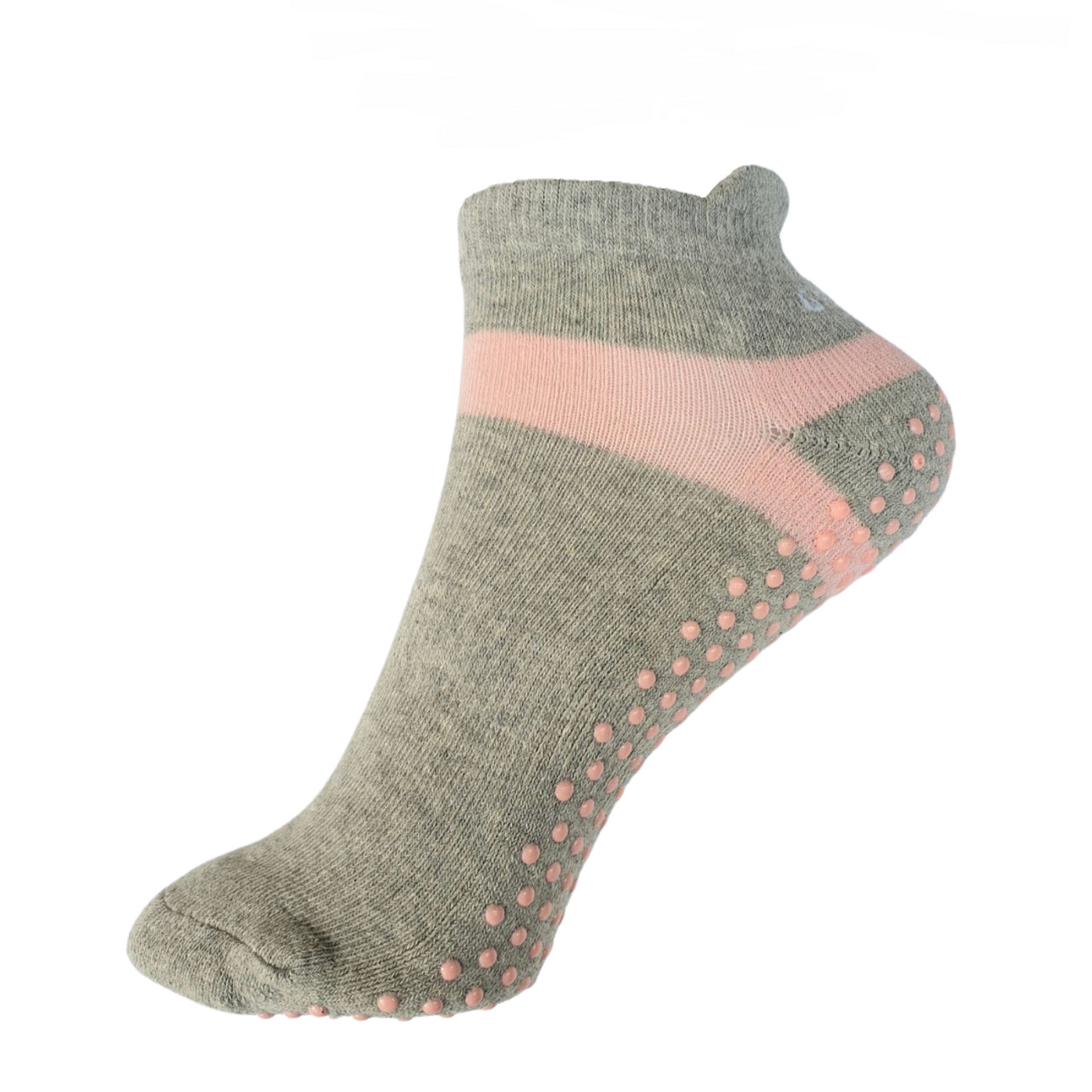 Gripperz Anklet Non Slip Socks - Medium / Red