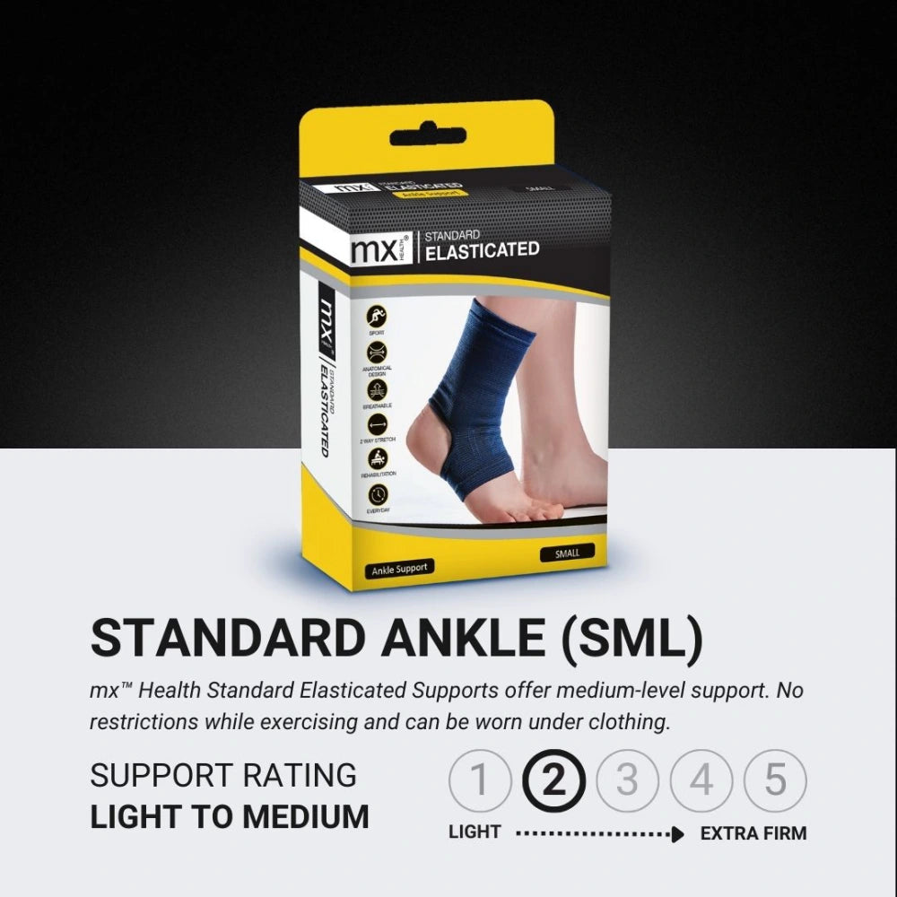 MX Health Standard Elasticated Ankle Support - Extra Large V346-MX71241
