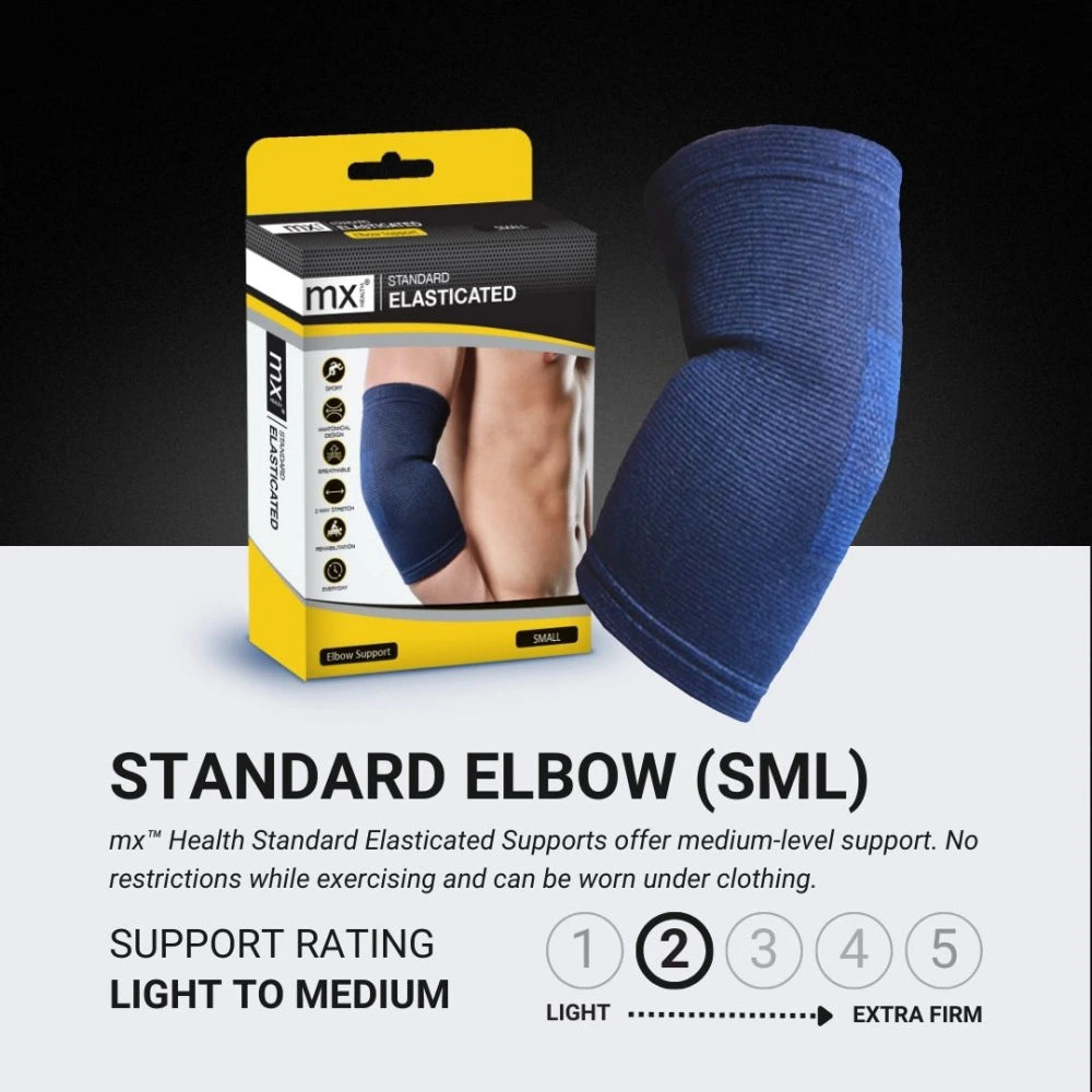 MX Health Standard Elasticated Elbow Support - Small V346-MX71311