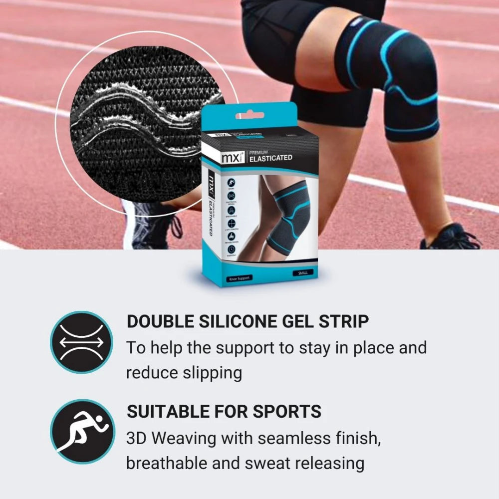 MX Health Premium Elasticated Knee Support - Small V346-MX72111