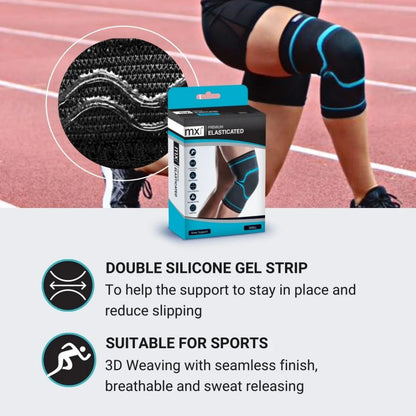 MX Health Premium Elasticated Knee Support - Small V346-MX72111