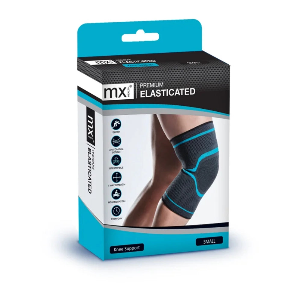 MX Health Premium Elasticated Knee Support - Small V346-MX72111