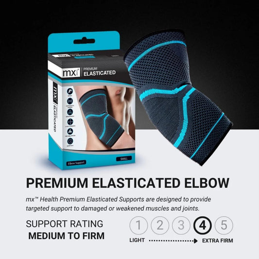 MX Health Premium Elasticated Elbow Support - Small V346-MX72311