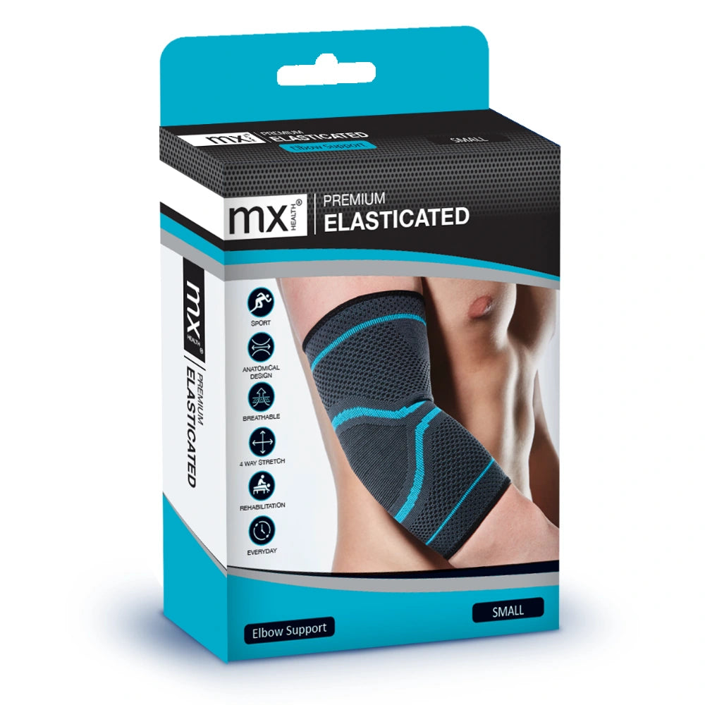 MX Health Premium Elasticated Elbow Support - Small V346-MX72311