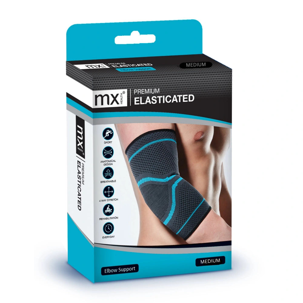 MX Health Premium Elasticated Elbow Support - Small V346-MX72311