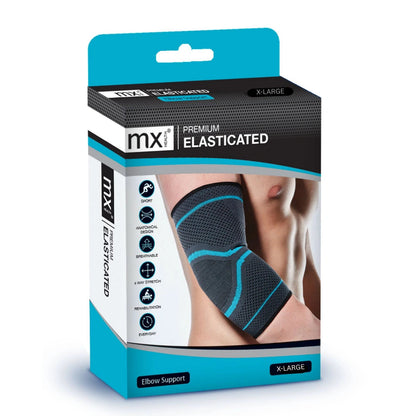 MX Health Premium Elasticated Elbow Support - Small V346-MX72311