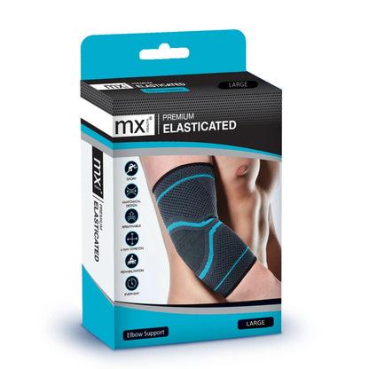MX Health Premium Elasticated Elbow Support - Large V346-MX72331