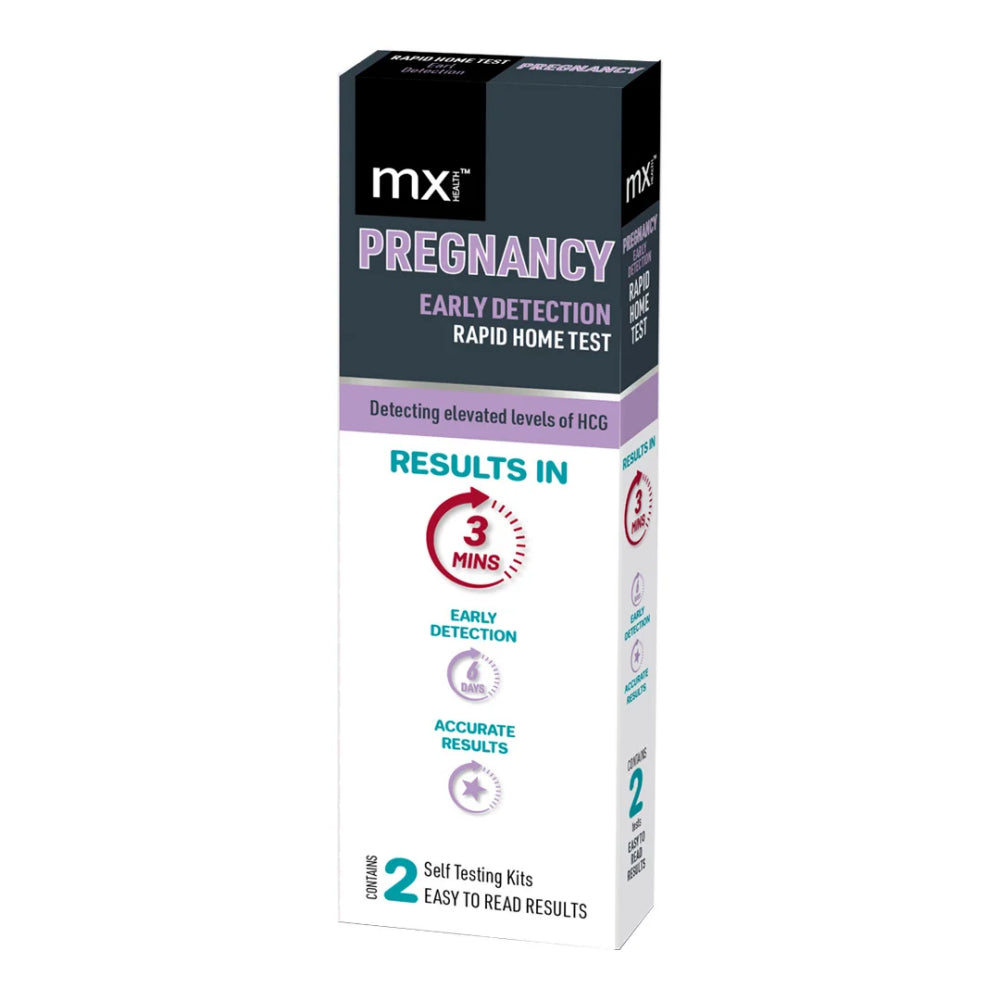 MX Health Pregnancy Midstream Test - 2 Tests V346-MX86319