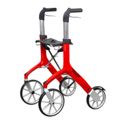 Let's Fly Mobility Rollator Wheelie Walker - Red V346-RED735003688