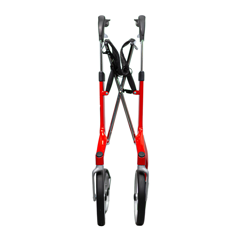 Let's Fly Mobility Rollator Wheelie Walker - Red V346-RED735003688