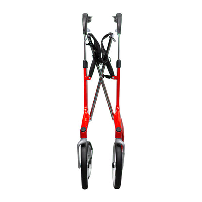 Let's Fly Mobility Rollator Wheelie Walker - Red V346-RED735003688