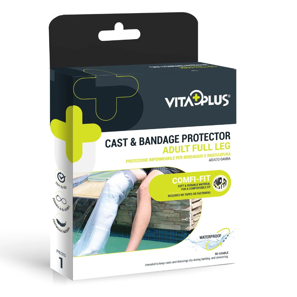 VitaPlus Cast Protector - Comfi-Fit - Adult Full or Lower Leg - Full Leg V346-VP65555
