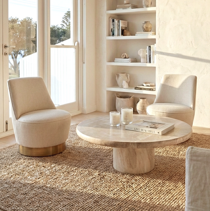 Interior Ave - Chateau Swivel Accent Chair - Vanilla Oat V355-IA-ACC-CHS-VOAT