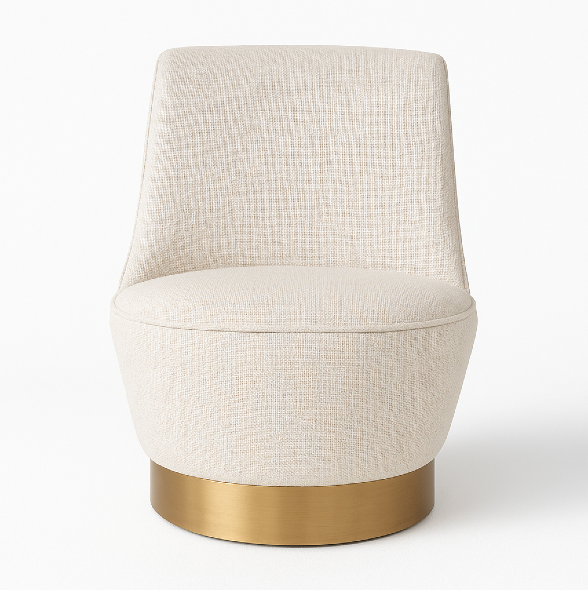 Interior Ave - Chateau Swivel Accent Chair - Vanilla Oat V355-IA-ACC-CHS-VOAT