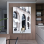 Interior Ave - Catwalk - 90cm x 60cm White Framed Artwork V355-IA-AW-CW-F9060