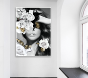 Interior Ave - Made In Italy - 90cm x 60cm White Framed Artwork V355-IA-AW-MI-F9060